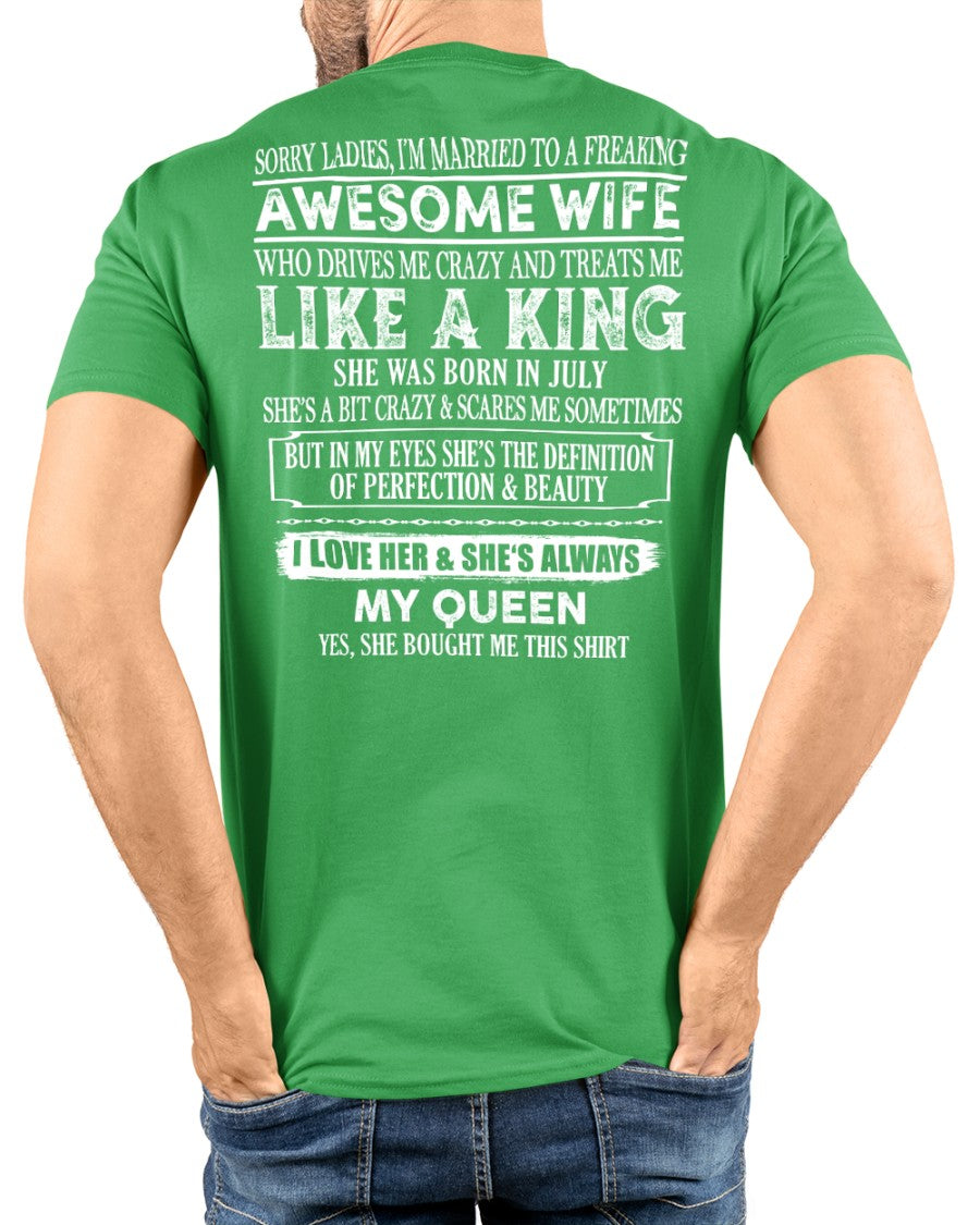 SORRY LADIES, I'M MARRIED TO A HER - SHE WAS BORN IN JULY - Vivian07