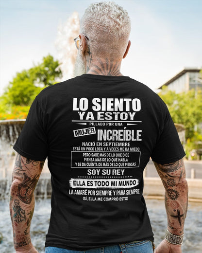 Septiembre - Chica genial nació en septiembre - Regalo especial para novio, esposo - T09 (SKU09-05-09)