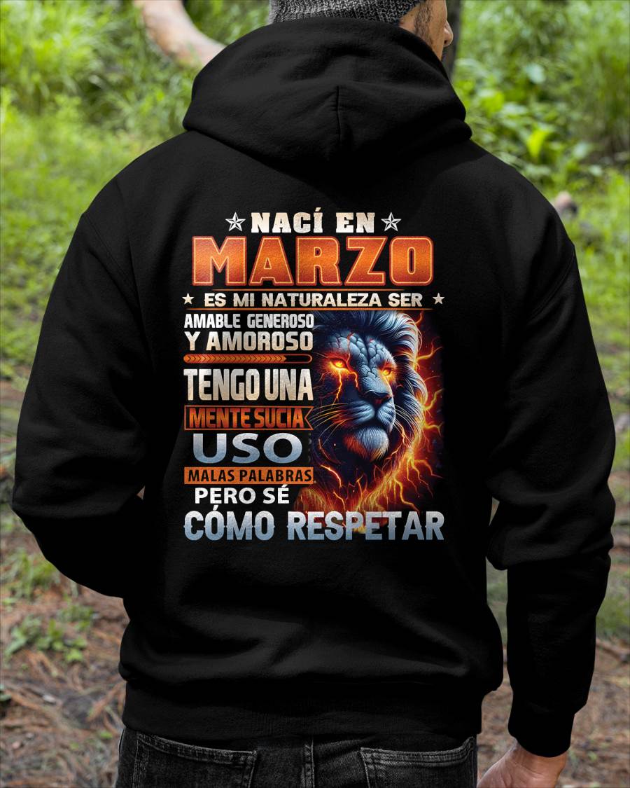 MARZO - MENTE SUCIA PERO SÉ RESPETAR - REGALO DE CUMPLEAÑOS PARA HOMBRES - CCDI03sp (SKU10-68-03)