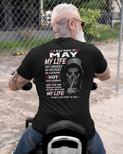 I WAS BORN IN MAY - male (SKU08-36-05)