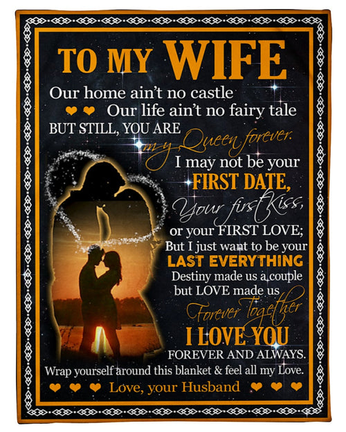 Gift for your Wife - from husband Blanket (SKU-CHAU-B22)