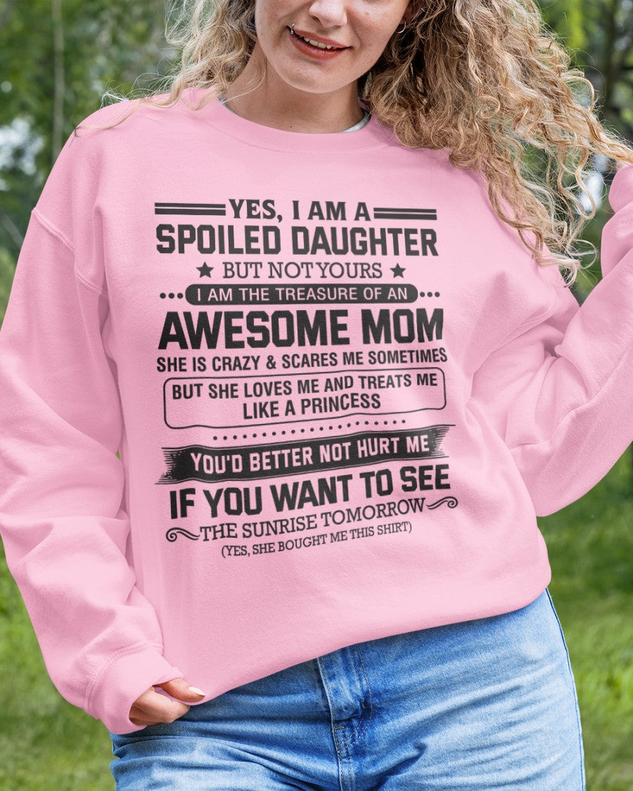 YES, I AM A SPOILED DAUGHTER - ccdi00 - FROM WOMAN (SKU08-08-00)