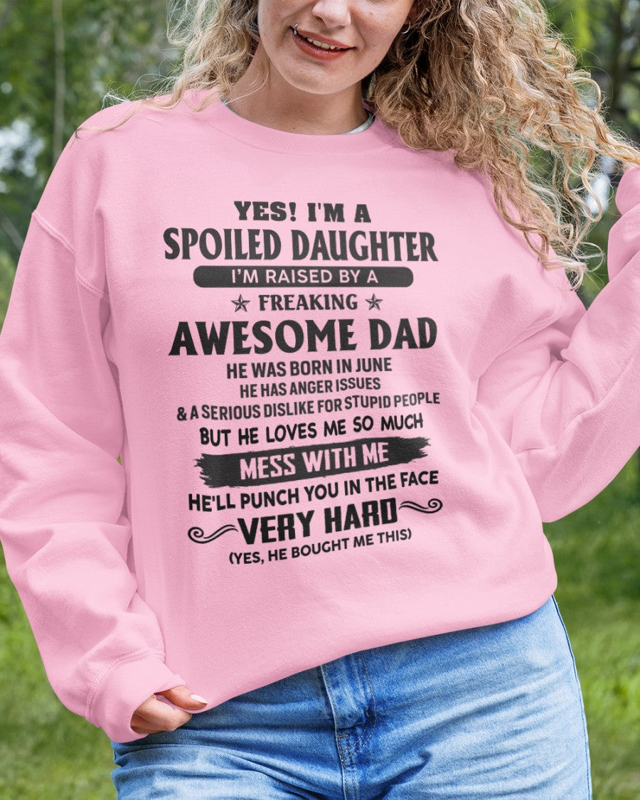June - Awesome Dad - Perfect gift for your daughter - FROM MAN ccdi06 (SKU07-138-06)