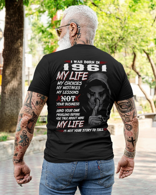 I WAS BORN IN 1961 US1961 (SKU07-1961)