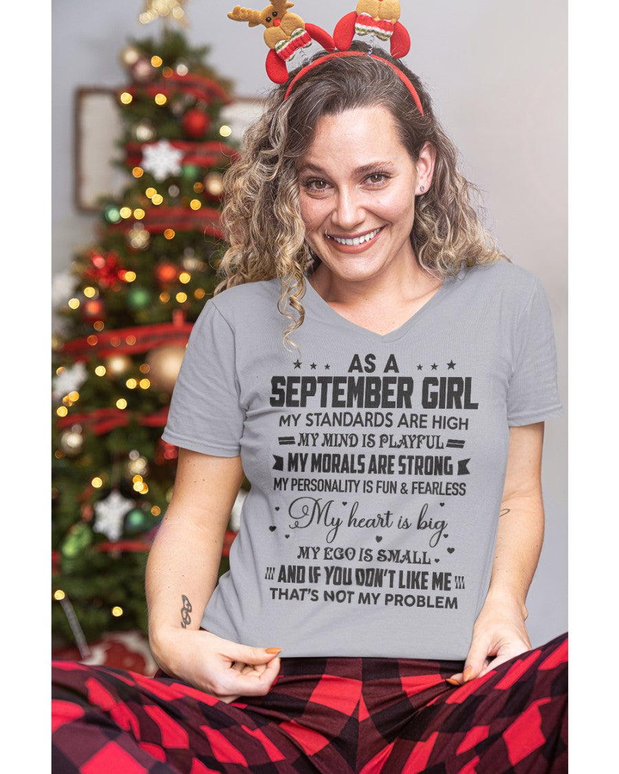 AS A SEPTEMBER GIRL - MY STANDARDS ARE HIGH - Vivian09 (SKU05-64-09)