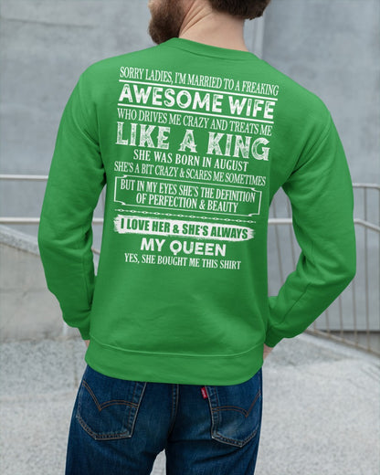 SORRY LADIES, I'M MARRIED WITH HER - SHE WAS BORN IN AUGUST - Vivian08