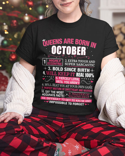 Queens are born in October - 10 things - Vivian10