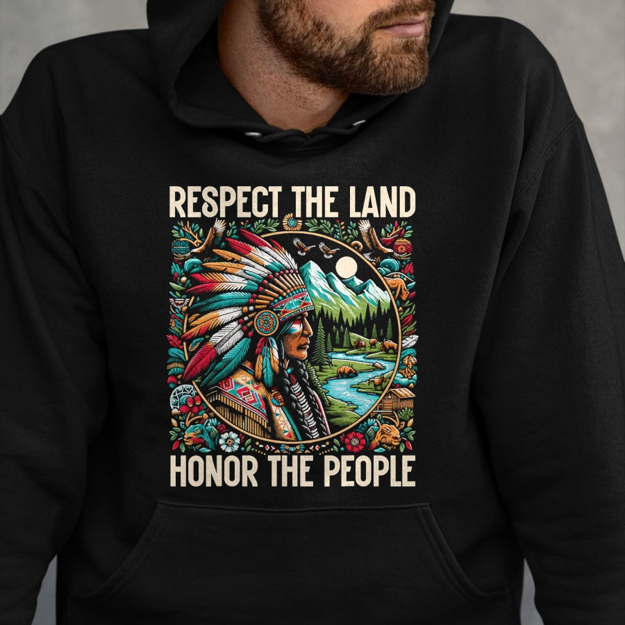 Native American T-Shirts, Vintage Native American Unisex T-Shirt/Hoodie/Sweatshirt HLT00 - Native American Indian Cherokee Apache Tribe Indigenous T-Shirt (2)