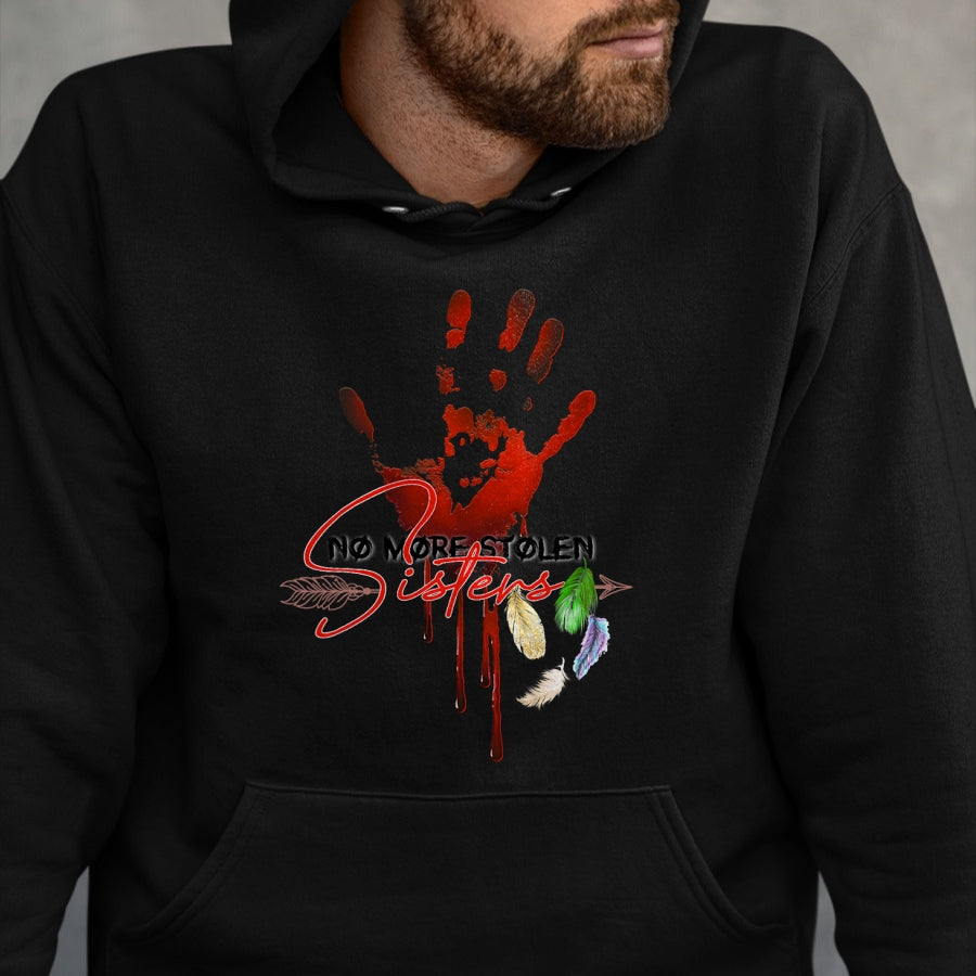 Native American T-Shirts, Vintage Native American Unisex T-Shirt/Hoodie/Sweatshirt HLT00 - No More Stolen Sisters Honor Awareness Native Americans T-Shirt