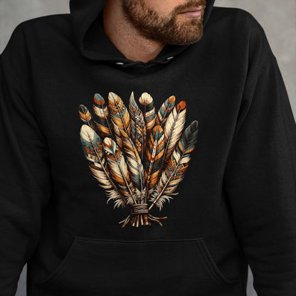 Native American T-Shirts, Vintage Native American Unisex T-Shirt/Hoodie/Sweatshirt HLT00 - Strong Indigenous Woman Native American Indigenous T-Shirt (1)