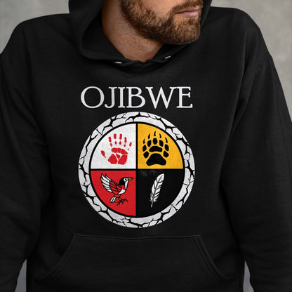Native American T-Shirts, Vintage Native American Unisex T-Shirt/Hoodie/Sweatshirt HLT00 - Oneida Tribe Native American Indian Pride Respect Darker T-Shirt
