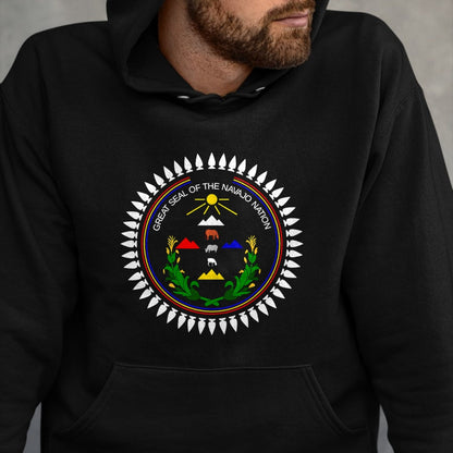Native American T-Shirts, Vintage Native American Unisex T-Shirt/Hoodie/Sweatshirt HLT00 - Navajo Flag Native American Mens Womens Kids T-Shirt (1)