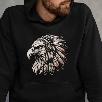 Native American T-Shirts, Vintage Native American Unisex T-Shirt/Hoodie/Sweatshirt HLT00 - Native American Indian Day Pride Indigenous Cherokee Eagle T-Shirt (1)