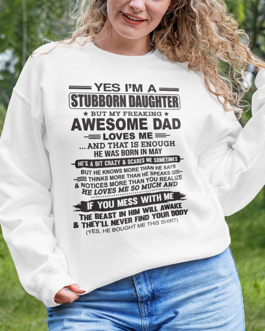 MAY - YES I'M A STUBBORN DAUGHTER - FROM MAN (SKU07-186-05)