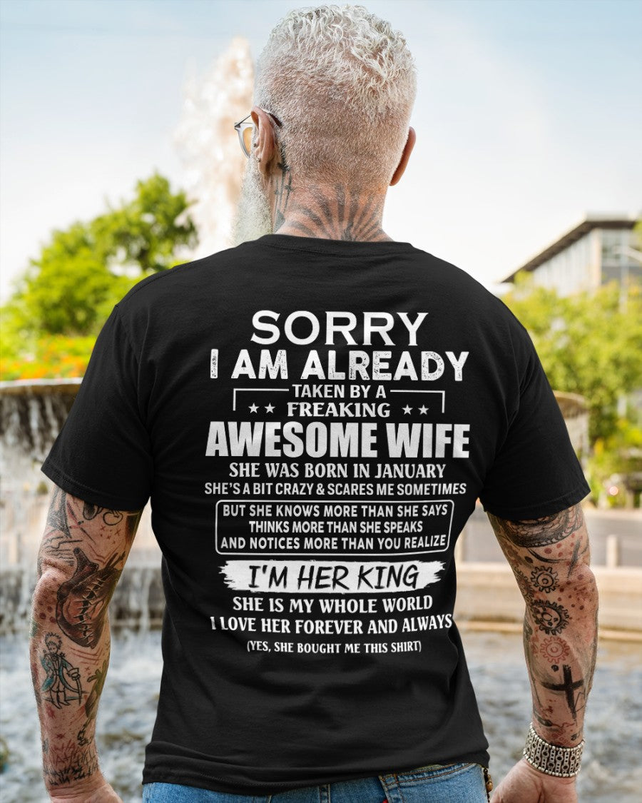 Awesome wife January - Perfect gift for your husband - ccdi01 (SKU68-79-01)