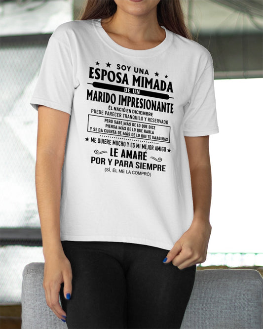 Diciembre Marido Impresionante - Regalo especial para Esposa - T12 (Sku.Tbn16)