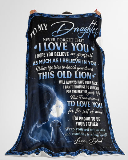 Special Gift for Your Daughter - From Dad Blanket (SKU2603-148)