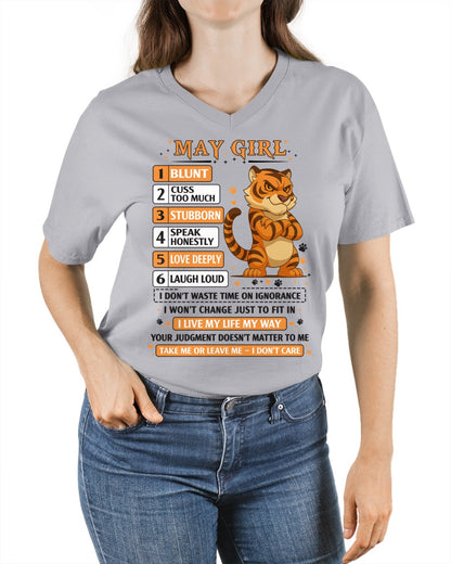 "I AM A MAY GIRL" - Birthday Gift For May Girls - FMA ccdi05 (SKU2602-219-05)