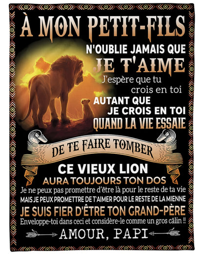 Cadeau Spécial Pour Ton Petit-Fils – Couverture - De Papi FULL (SKUB12-12)