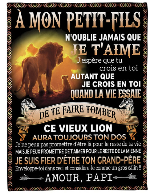 Cadeau Spécial Pour Ton Petit-Fils – Couverture - De Papi FULL (SKUB12-12)
