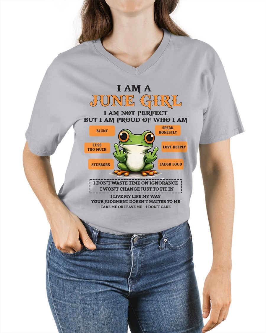 "I AM A JUNE GIRL" - Birthday Gift For June Girls - FMA ccdi06 (SKU2602-189-06)