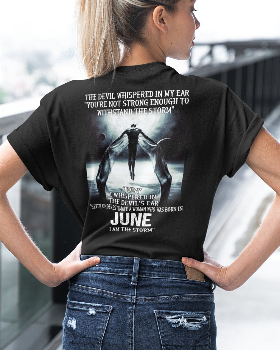 JUNE - NEVER UNDERESTIUNDER A WOMAN - I AM THE STORM-FMA-(SKU-CHAUU-06)