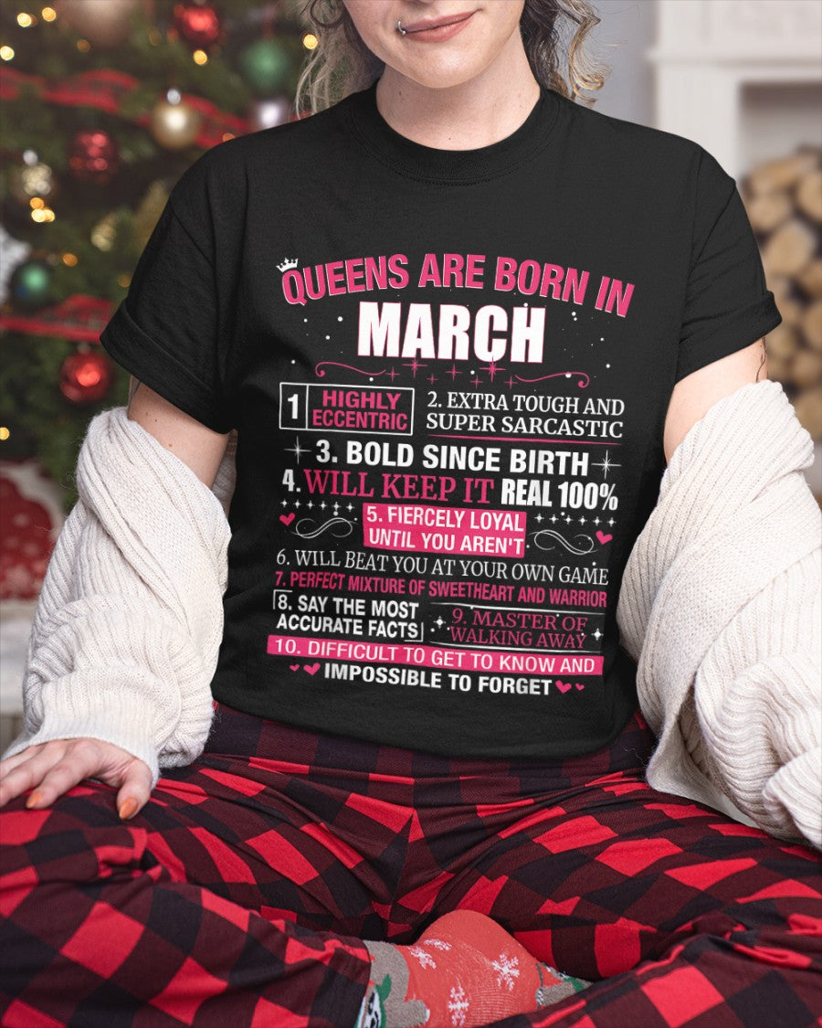 Queens are born in March - 10 things - Vivian03