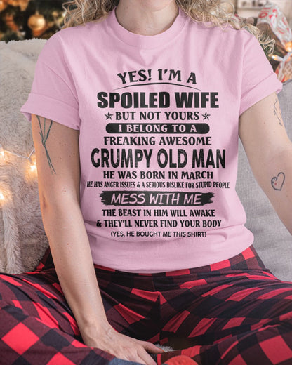 Grumpy Old Man January – Perfect gift for your wife From Husband – CCDI03 (SKU08-63-03)