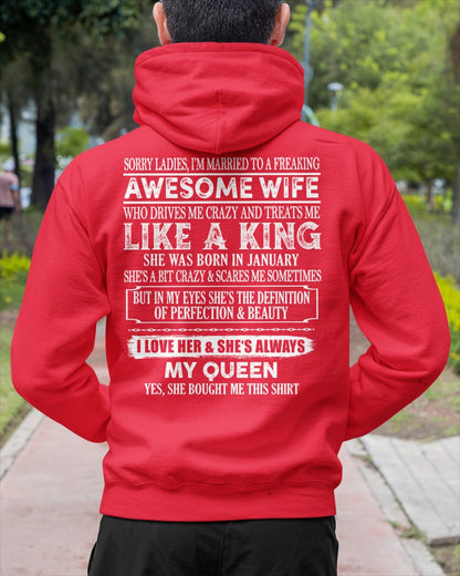 SORRY LADIES, I'M MARRIED WITH HER - SHE WAS BORN IN JANUARY - Vivian01