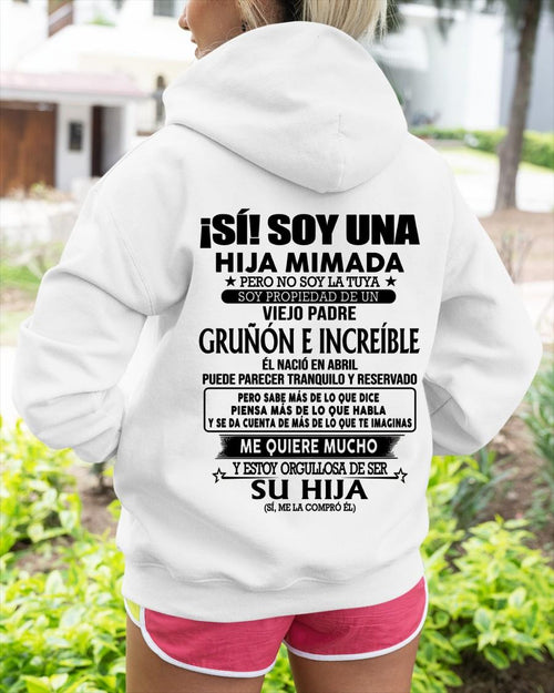 Abril Padre Increíble - Regalo especial para hija - TBN - T04 (SKU04-109-04)
