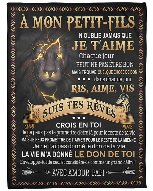 Cadeau Spécial Pour Ton Petit-Fils – Couverture - De Papi FULL (SKUB12-29)