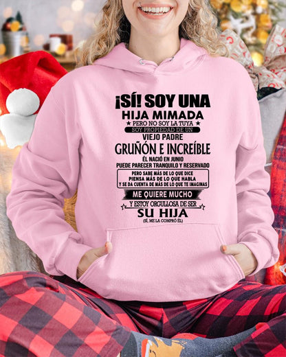 (Junio) Padre Increíble - Regalo especial para hija - T06 (Sku.TbnA16)
