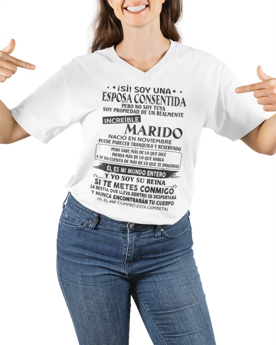 Noviembre - Marido Increíble Nació En Noviembre - Regalo Especial Para Esposa - T11 (SKU06-09-11)