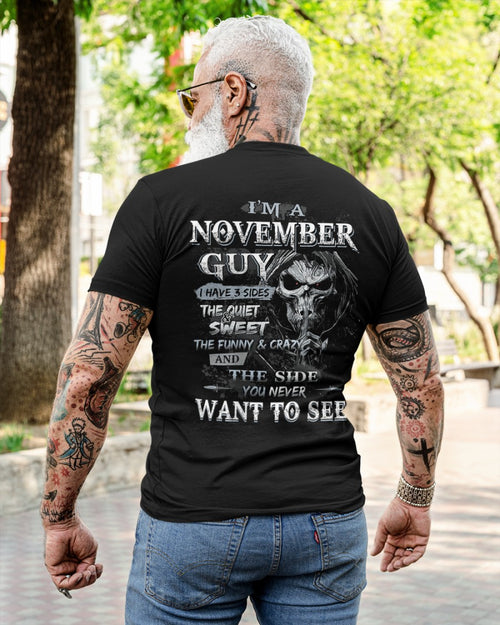 I'M A NOVEMBER I HAVE 3 SIDES - male (SKU07-60-11)