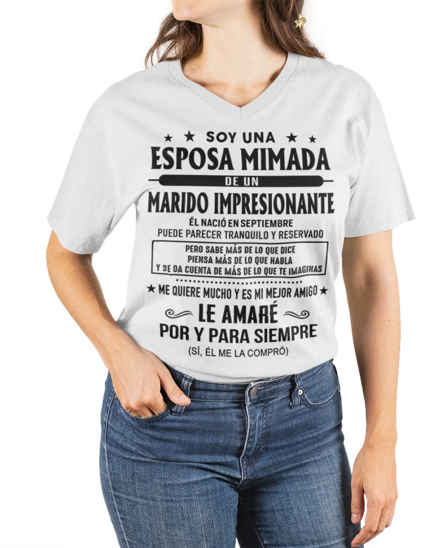 Septiembre Marido Impresionante - Regalo especial para Esposa - T09 (Sku.Tbn16-09)