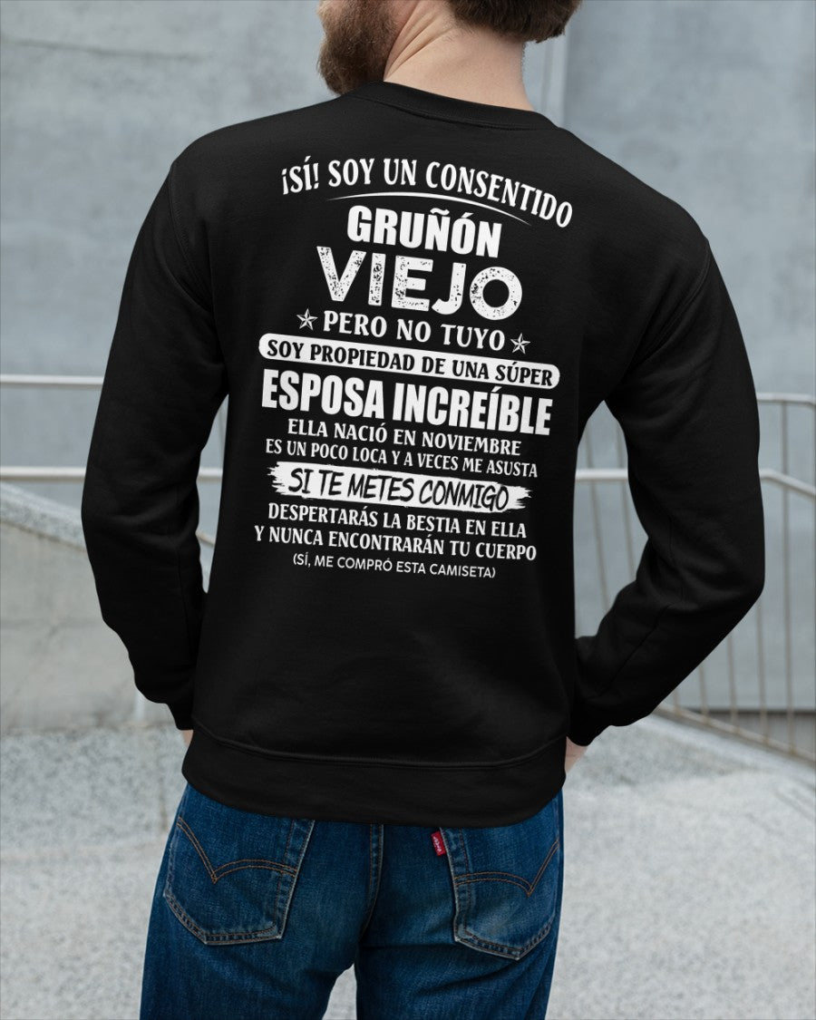 Esposa Increíble Noviembre - Regalo especial para tu marido - T11 (SKU07-68-11)