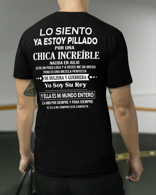 Julio Chica Increíble - Regalo especial para tu novio - T07 (SKU04-112)
