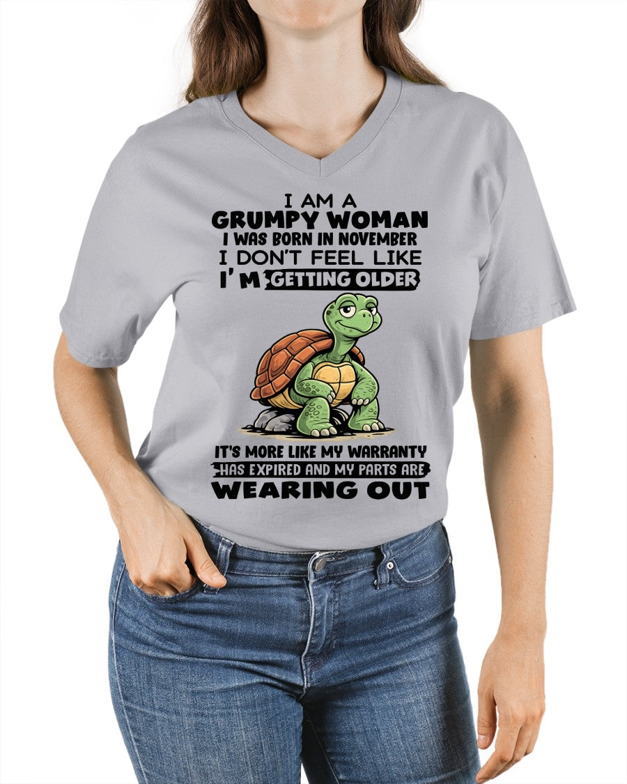 ccdi11 - Funny Grumpy Woman Shirt Born in November – Birthday Gift Idea - FMA (SKU2602-178-11)