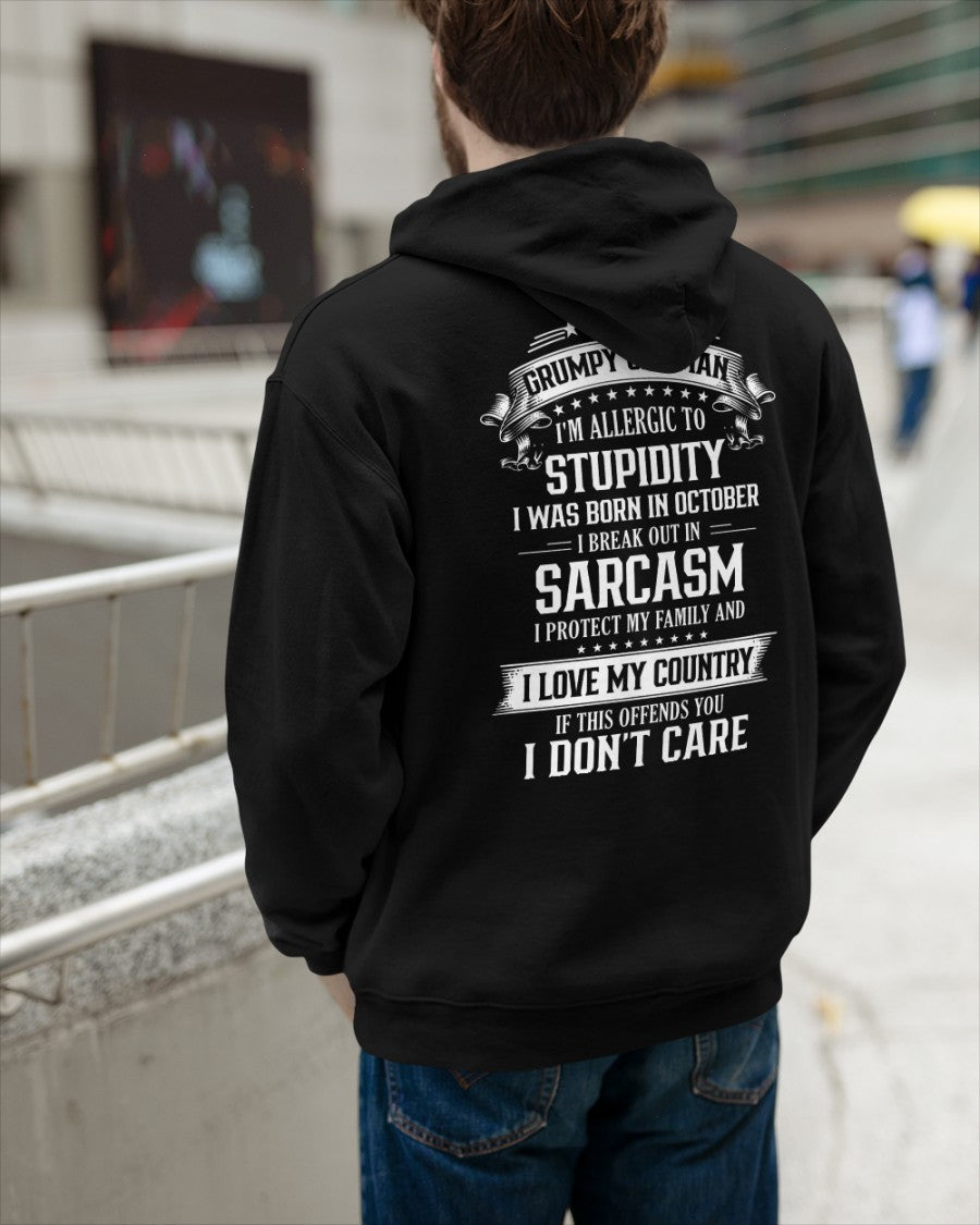 Grumpy Old Man was born in October - Vivi10 (SKU05-56-10)