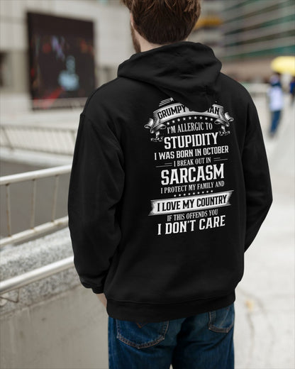 Grumpy Old Man was born in October - Vivi10 (SKU05-56-10)