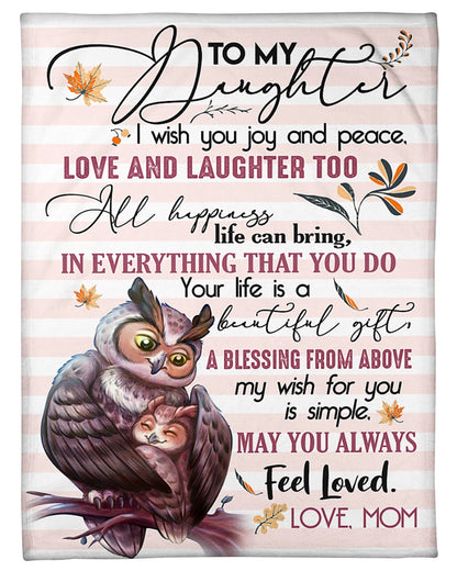 Special gift for daughter - Blanket - from mom