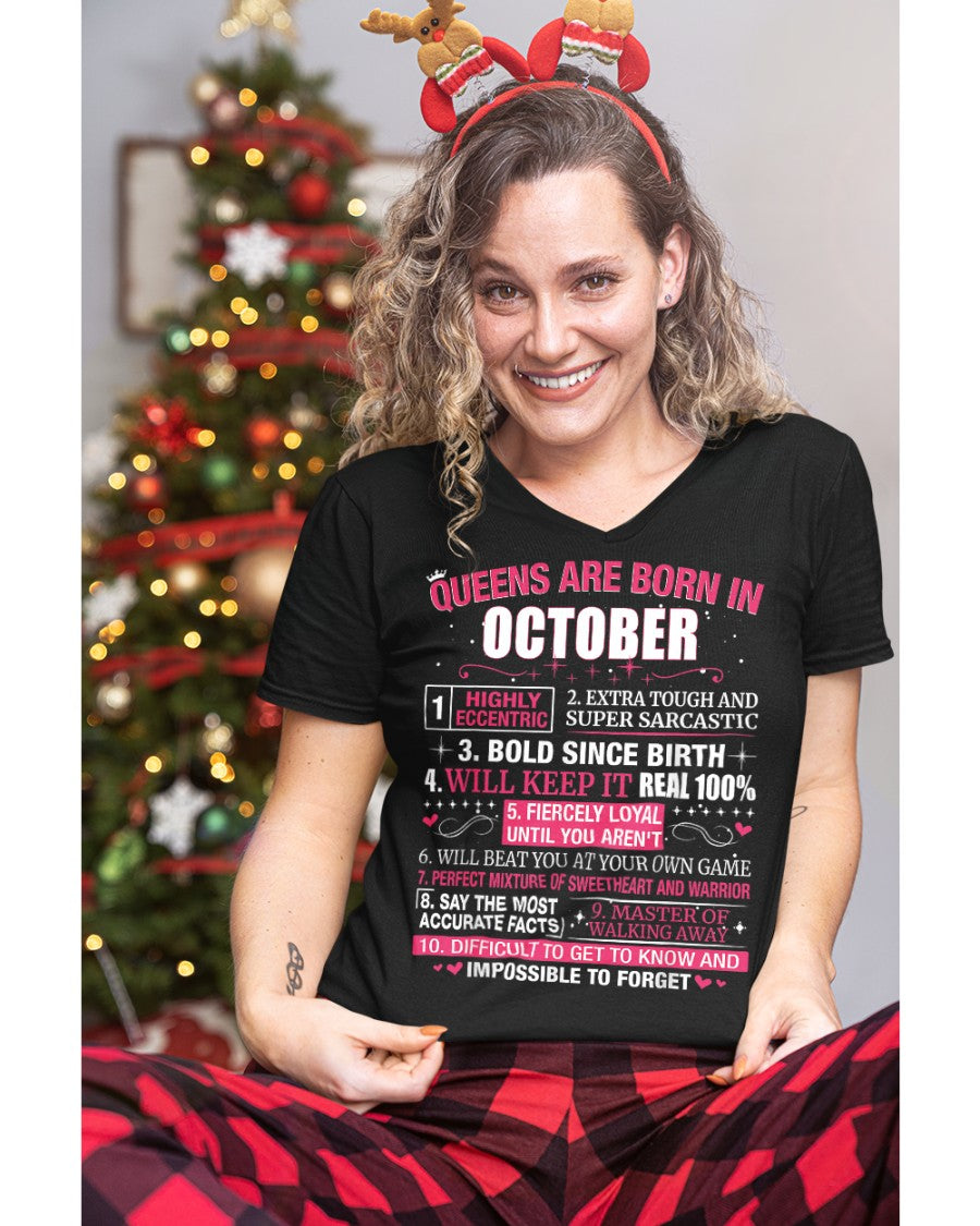 Queens are born in October - 10 things - Vivian10