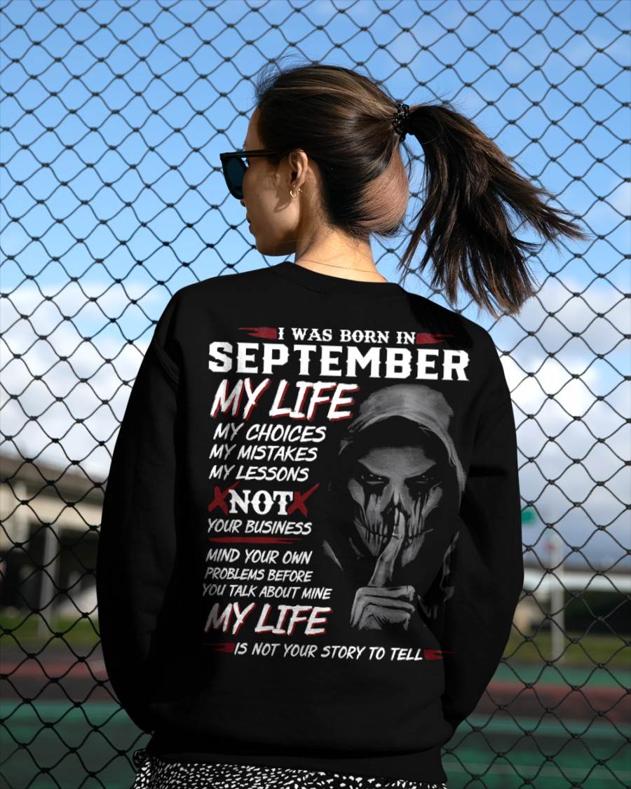 I WAS BORN IN SEPTEMBER - FMA (SKU08-36-09)