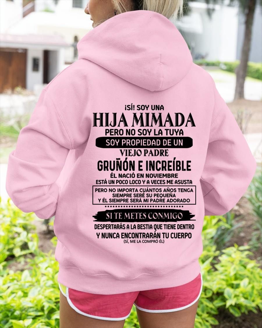 Noviembre - Padre increíble nacido en noviembre - Regalo perfecto para tu hija - T11 (SKU05-91-11)