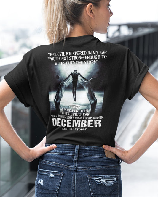 DECEMBER - NEVER UNDERESTIUNDER A WOMAN - I AM THE STORM-FMA-(SKU-CHAUU-12)