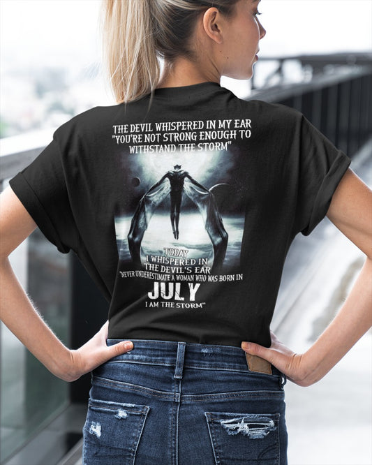 JULY - NEVER UNDERESTIUNDER A WOMAN - I AM THE STORM-FMA-(SKU-CHAUU-07)