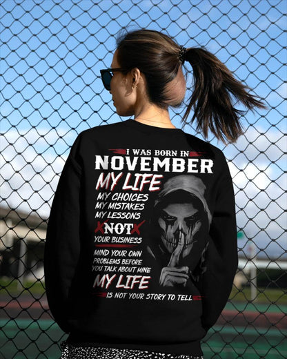 I WAS BORN IN NOVEMBER - FMA (SKU08-36-11)