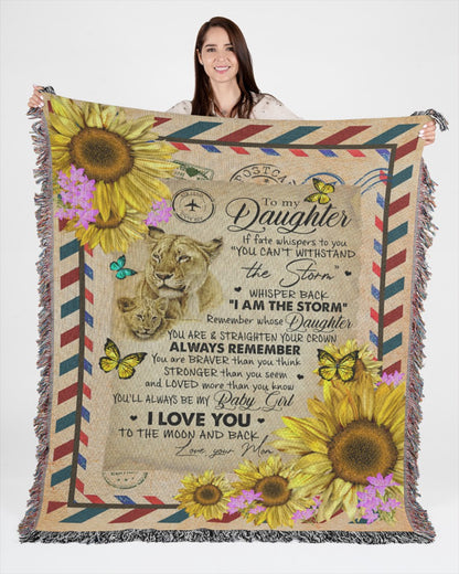 Special Gift For Your Daughter Blanket - From Mom