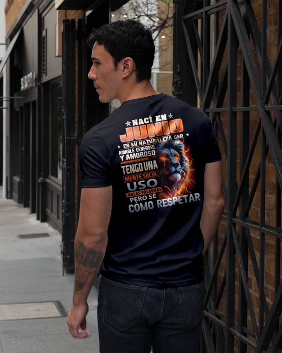 JUNIO - MENTE SUCIA PERO SÉ RESPETAR - REGALO DE CUMPLEAÑOS PARA HOMBRES - CCDI06sp (SKU10-68-06)