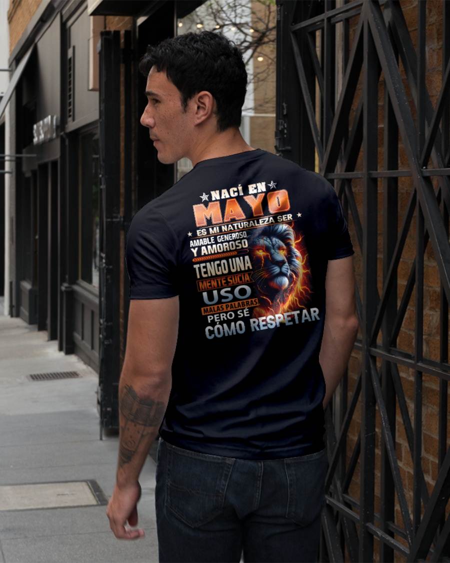 MAYO - MENTE SUCIA PERO SÉ RESPETAR - REGALO DE CUMPLEAÑOS PARA HOMBRES - CCDI05sp (SKU10-68-05)